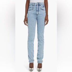 Isabel Marant Nominica High Waist Slim Fit Jeans